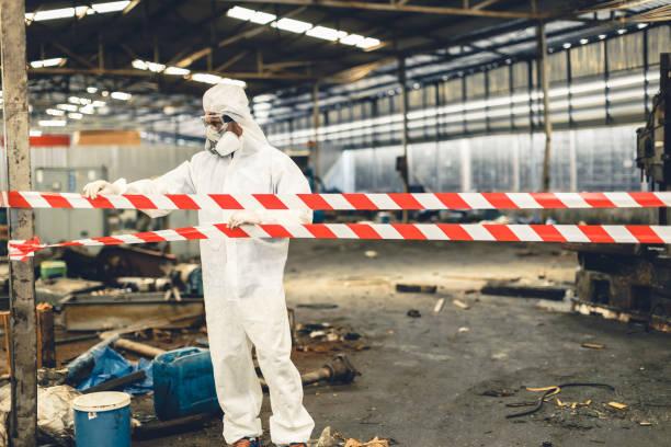 Professional Biohazard technician working in Guadalupe, CA